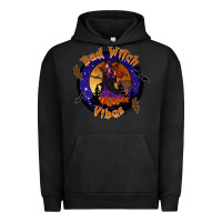 Pigment Black bad witch vibes Urban Hoodie - SublimationCraftShop