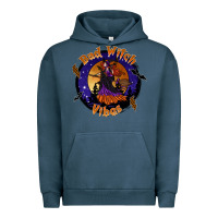Pigment Midnight Navy bad witch vibes Urban Hoodie - SublimationCraftShop