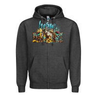 Charcoal Heather Horse mom mother's day Zipper Hoodie - HowdyJamesFarm