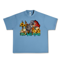 Pebble Blue It's Fall Y'all Urban Heavy Tee - LillyAllenDesigns
