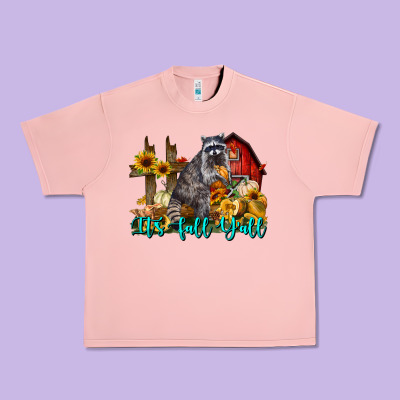 It's Fall Y'all Urban Heavy Tee Designed By Lillyallendesigns