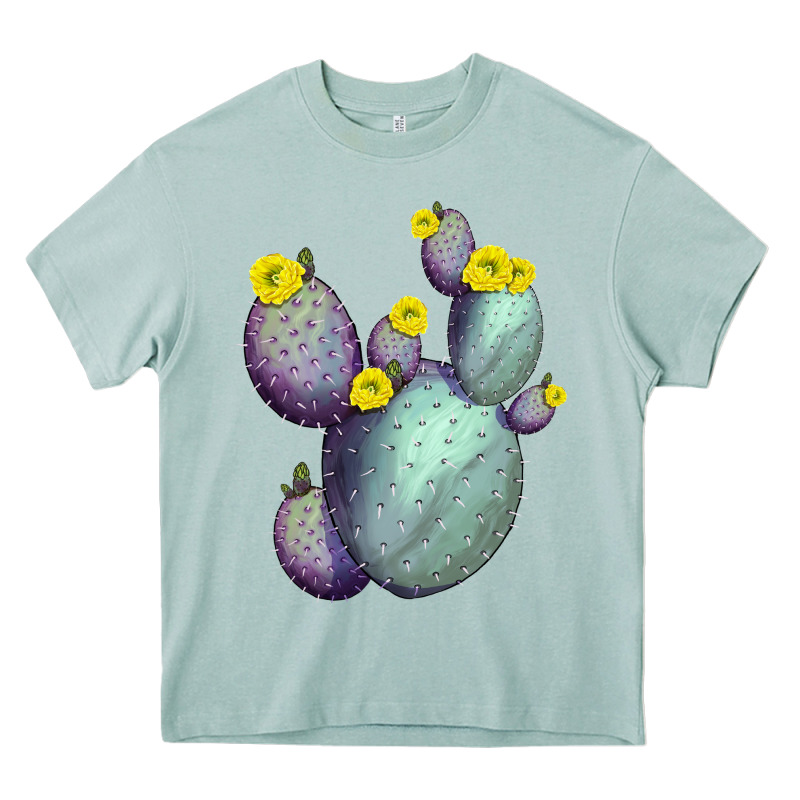 Opunthia Santa Rita Cacti Heavy Core Tee by LillyAllenDesigns | Teevron