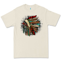 Bone indian headdress Premium Tee - JahusDesignShop