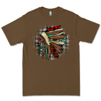 Cacao indian headdress Premium Tee - JahusDesignShop