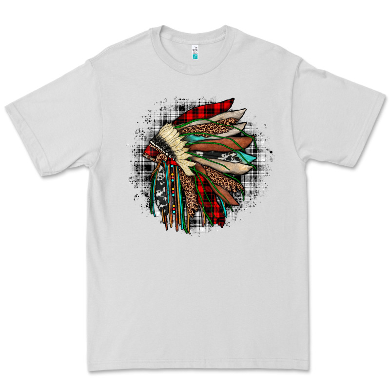 Indian Headdress Premium Tee by JahusDesignShop | Teevron