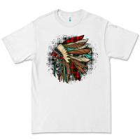 White indian headdress Premium Tee - JahusDesignShop