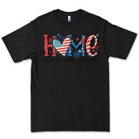 Black home of the free because of the brave Premium Tee - MaliasSmallBusiness