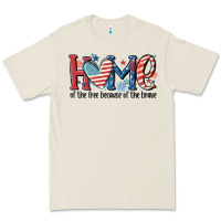 Bone home of the free because of the brave Premium Tee - MaliasSmallBusiness