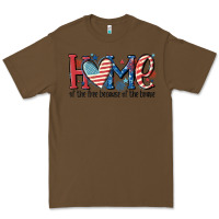 Home Of The Free Because Of The Brave Premium Tee | Teevron