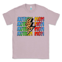 Lilac autism mom lightning bolt Classic Tee - LillyAllenDesigns