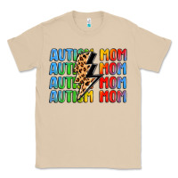 Mushroom autism mom lightning bolt Classic Tee - LillyAllenDesigns