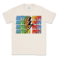 Natural autism mom lightning bolt Classic Tee - LillyAllenDesigns