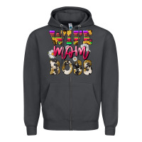 Smoke Wife mom boss daisy Mother's Day Zipper Hoodie - HowdyJamesFarm