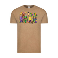 Vintage Coffee obsessive cup disorder mardi gras Vintage Tee - LillyAllenDesigns