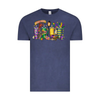 Obsessive Cup Disorder Mardi Gras Vintage Tee | Teevron
