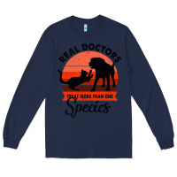Navy Treat More Than One Species Long Sleeve Tee - Bettercallsaul
