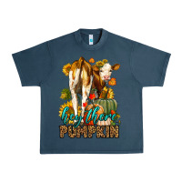 Midnight Navy Hey There Pumpkin Fall Urban Heavy Tee - LillyAllenDesigns