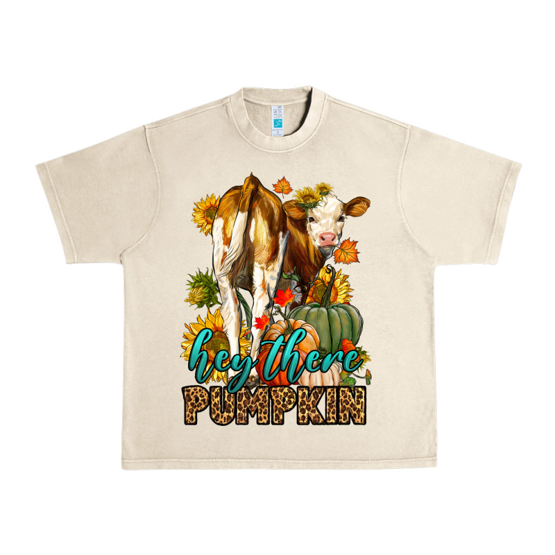 Hey There Pumpkin Fall Urban Heavy Tee by LillyAllenDesigns | Teevron