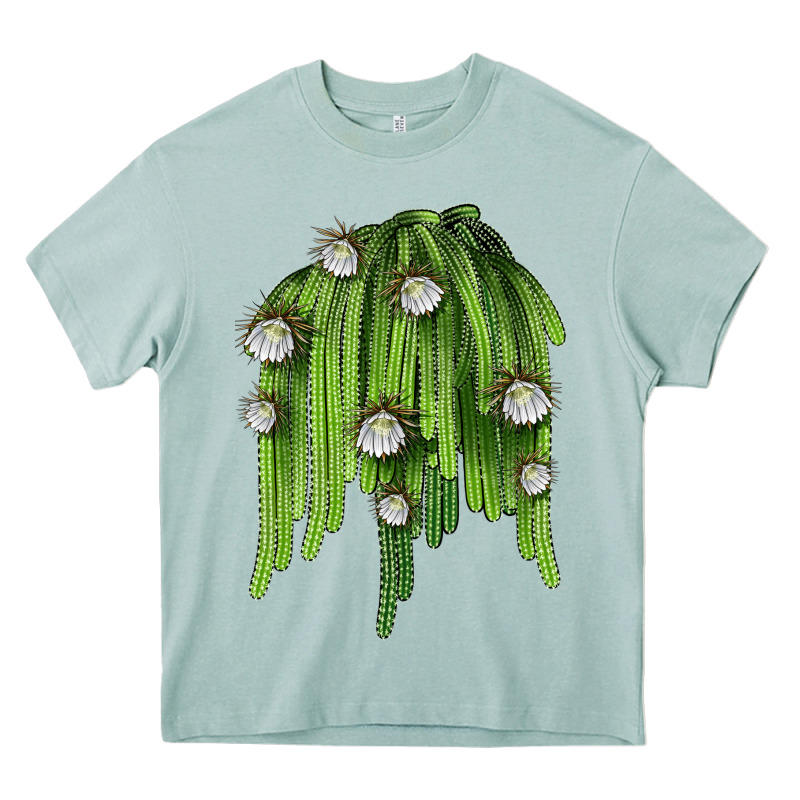 Selenicereus Cactus Heavy Core Tee by LillyAllenDesigns | Teevron