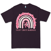 Plum breast cancer  awareness rainbow Premium Tee - MaliasSmallBusiness