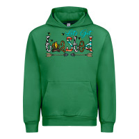 Emerald let's get toasted Urban Hoodie - CowhideDigitalArt