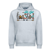 Heather Grey let's get toasted Urban Hoodie - CowhideDigitalArt