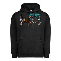 Pigment Black let's get toasted Urban Hoodie - CowhideDigitalArt