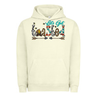Pigment Pistachio let's get toasted Urban Hoodie - CowhideDigitalArt