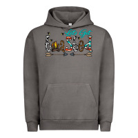 Pigment Tornado let's get toasted Urban Hoodie - CowhideDigitalArt
