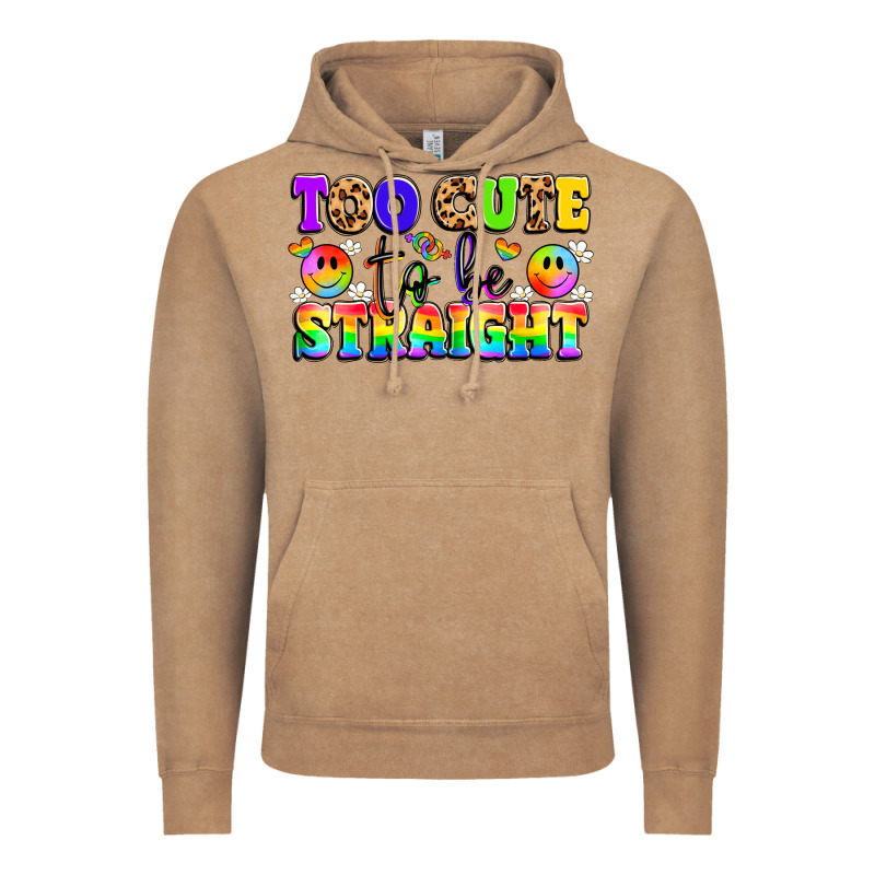 Cute And Colorful Pride Message Vintage Hoodie by LillyAllenDesigns | Teevron