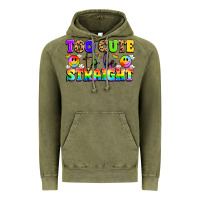 Vintage Olive cute and colorful pride message Vintage Hoodie - LillyAllenDesigns