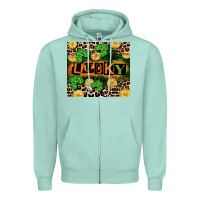 Seafoam St. Patricks Day lucky Zipper Hoodie - CowGirlArtShop