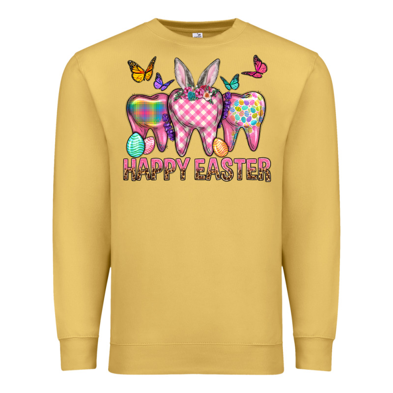Happy Easter Dental And Egg Premium Sweatshirt by BundleAndBundleShop | Teevron