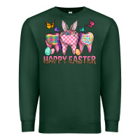 Sports Green Happy Easter Dental And Egg Premium Sweatshirt - BundleAndBundleShop