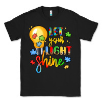 Black let your light shine Classic Tee - LillyAllenDesigns