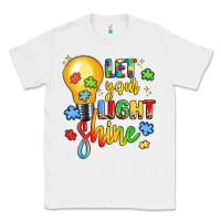 White let your light shine Classic Tee - LillyAllenDesigns