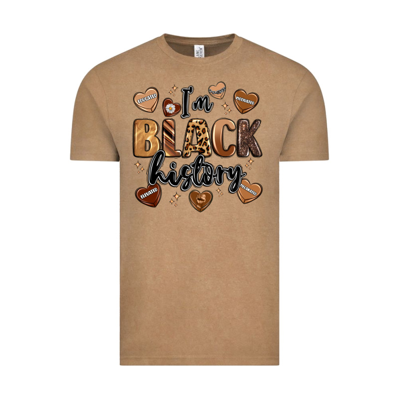 I'm Black History Vintage Tee by LillyAllenDesigns | Teevron