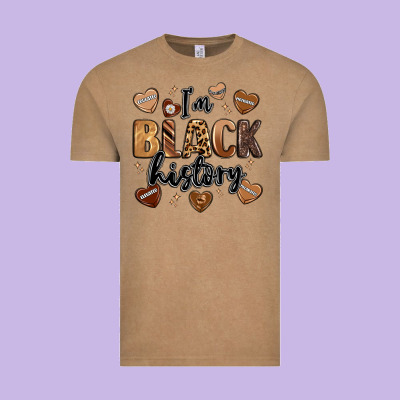 I'm Black History Vintage Tee Designed By Lillyallendesigns