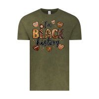 Vintage Olive i'm black history Vintage Tee - LillyAllenDesigns