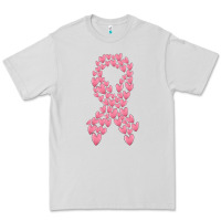 Dove Grey breast cancer ribbon Premium Tee - MaliasSmallBusiness
