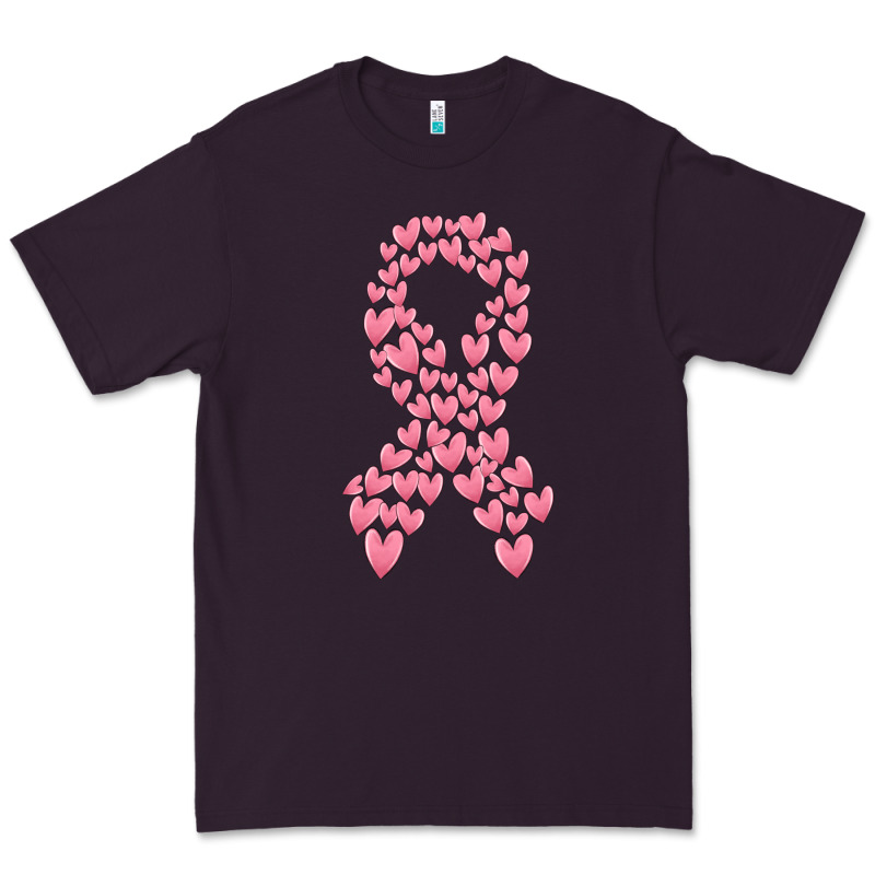 Breast Cancer Ribbon Premium Tee by MaliasSmallBusiness | Teevron