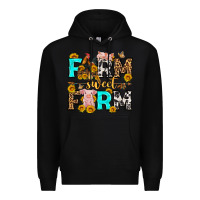 Black farm sweet farm western  olivia Premium Hoodie - OliviaCreatesArt