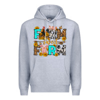 Heather Grey farm sweet farm western  olivia Premium Hoodie - OliviaCreatesArt
