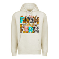 Oatmeal Heather farm sweet farm western  olivia Premium Hoodie - OliviaCreatesArt