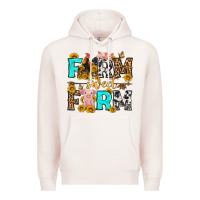 Pale Pink farm sweet farm western  olivia Premium Hoodie - OliviaCreatesArt