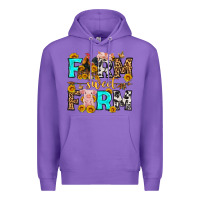Purple farm sweet farm western  olivia Premium Hoodie - OliviaCreatesArt