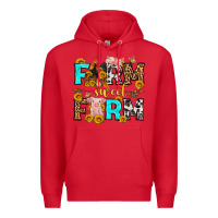 Red farm sweet farm western  olivia Premium Hoodie - OliviaCreatesArt