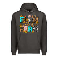 Smoke farm sweet farm western  olivia Premium Hoodie - OliviaCreatesArt