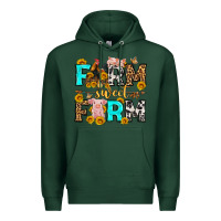 Sports Green farm sweet farm western  olivia Premium Hoodie - OliviaCreatesArt
