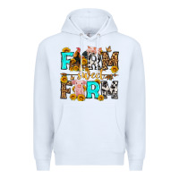 White farm sweet farm western  olivia Premium Hoodie - OliviaCreatesArt
